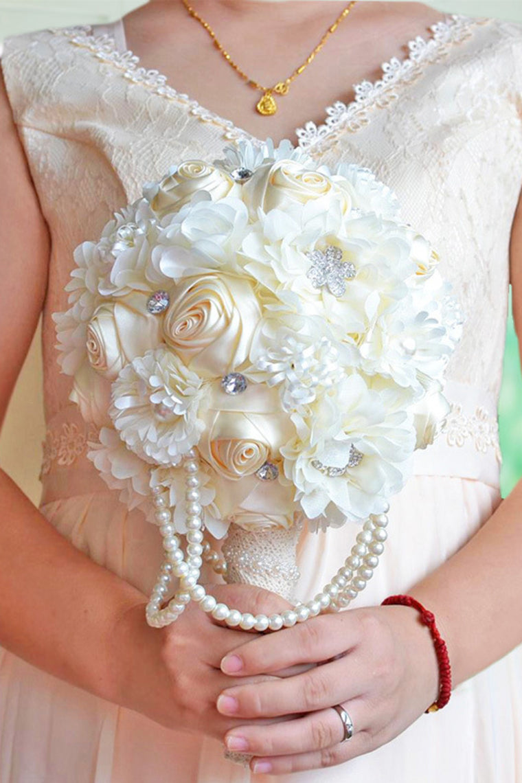 Gorgeous Round PE Bridal Bouquets/BridesmaidBouquets