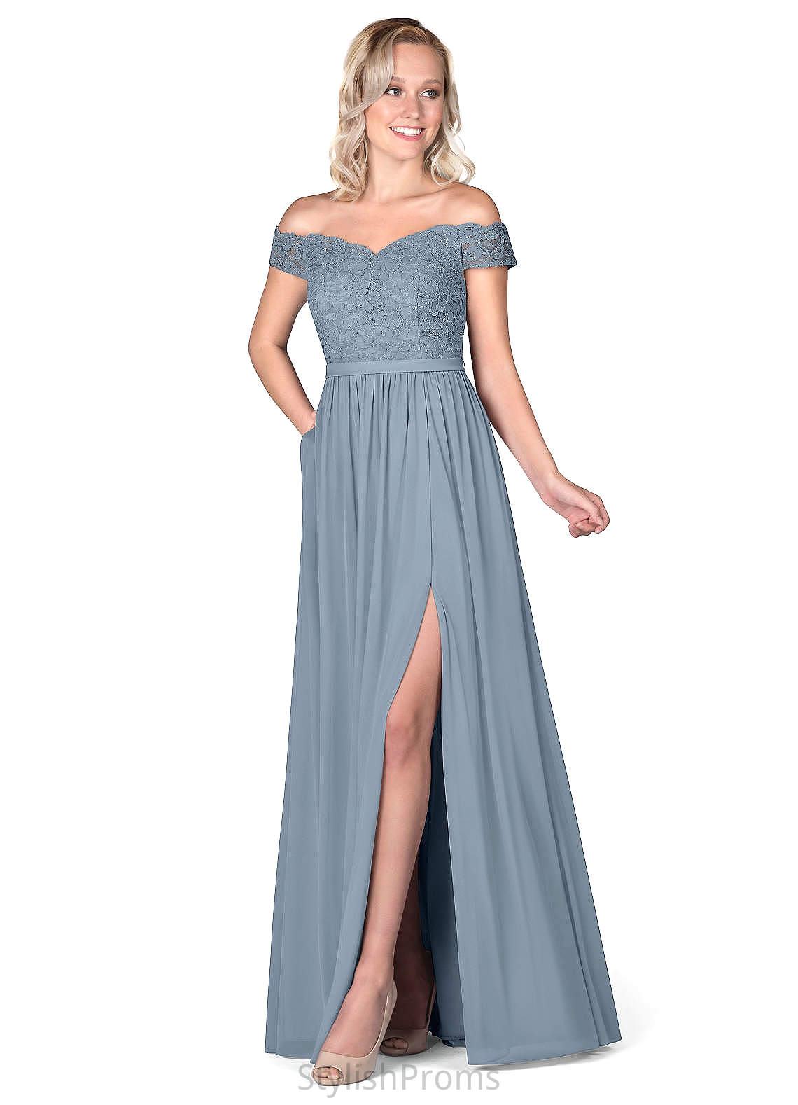 Martha Natural Waist Sleeveless Straps Satin Trumpet/Mermaid Floor Length Bridesmaid Dresses