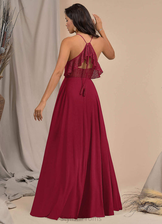 Kristin Straps Satin Floor Length Natural Waist Trumpet/Mermaid Sleeveless Bridesmaid Dresses