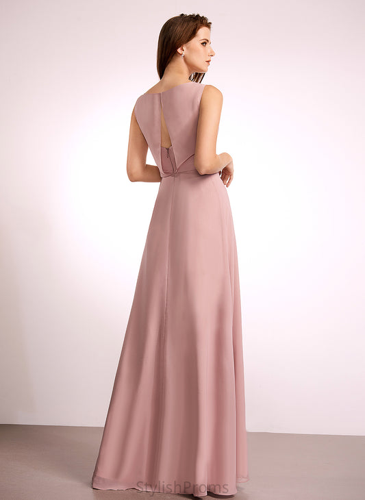 Fabric Silhouette Straps Length A-Line Embellishment Bow(s) Floor-Length Arely Trumpet/Mermaid Off The Shoulder Sweep-Brush Train Bridesmaid Dresses