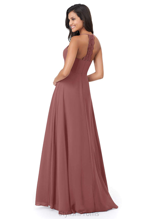 Jaylynn Natural Waist Sleeveless Straps Spandex Trumpet/Mermaid Floor Length Bridesmaid Dresses