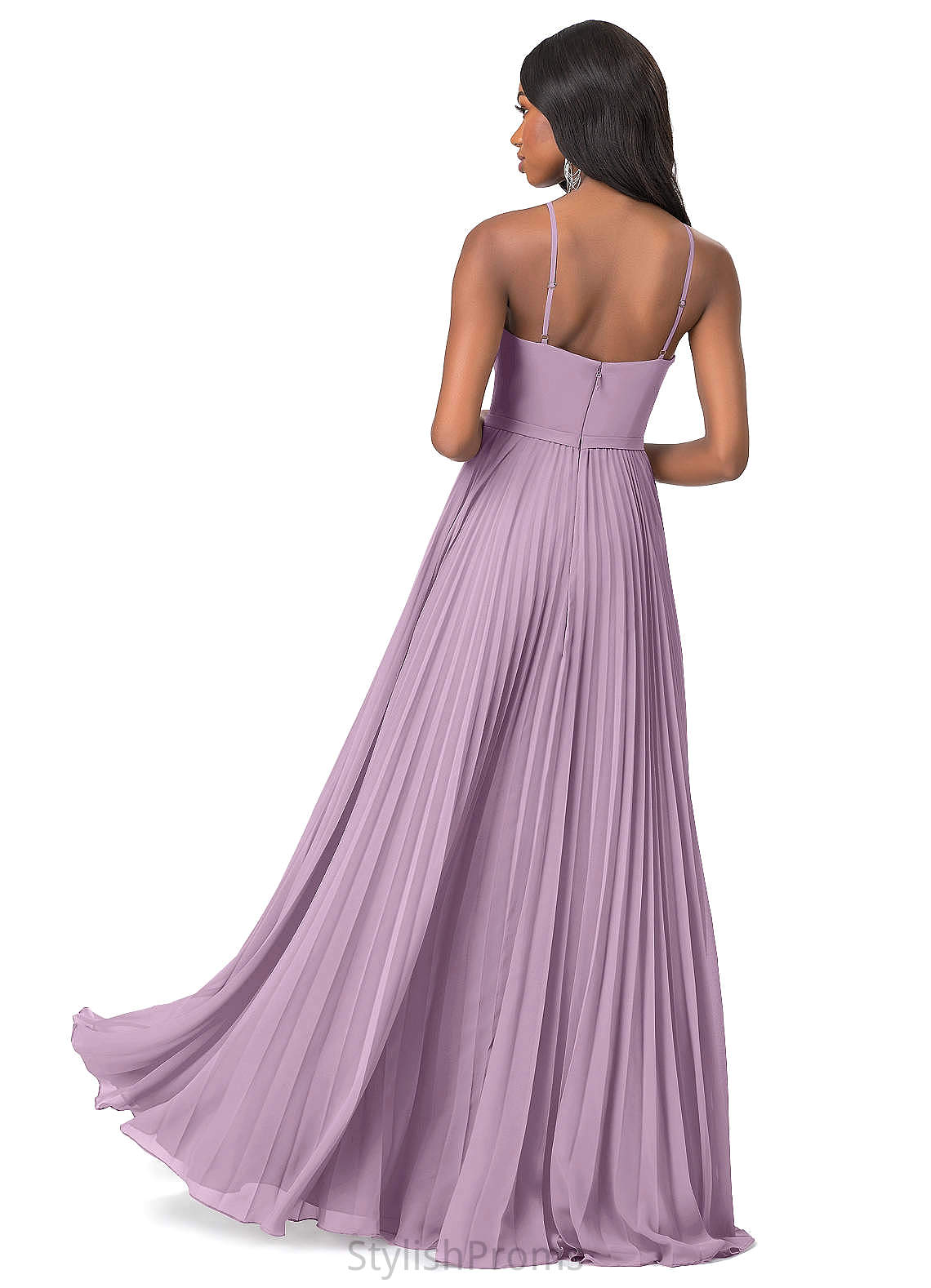 Karla Natural Waist Scoop Sleeveless Floor Length Trumpet/Mermaid Velvet Bridesmaid Dresses