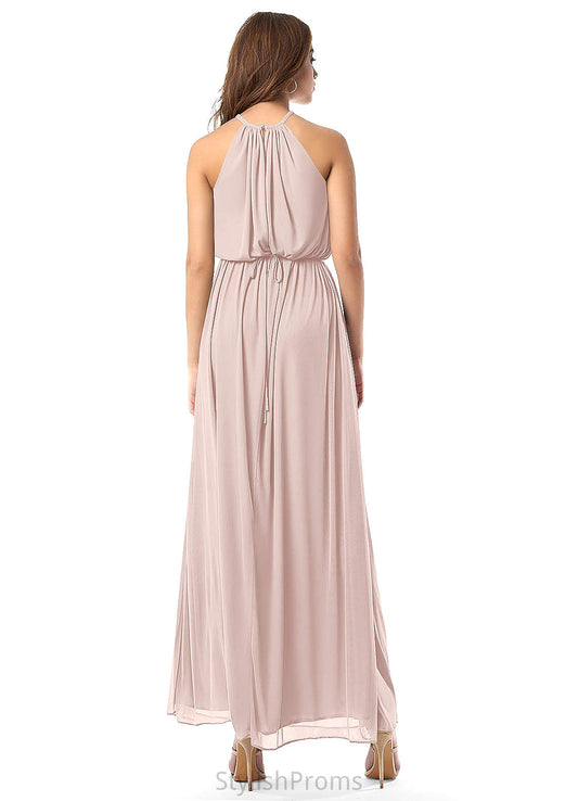 Belinda Natural Waist Sleeveless Trumpet/Mermaid One Shoulder Floor Length Bridesmaid Dresses