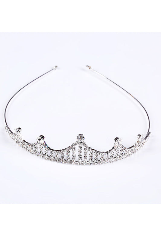 Special Alloy Headpiece With Rhinestone Flower Girl Tiaras / Headbands