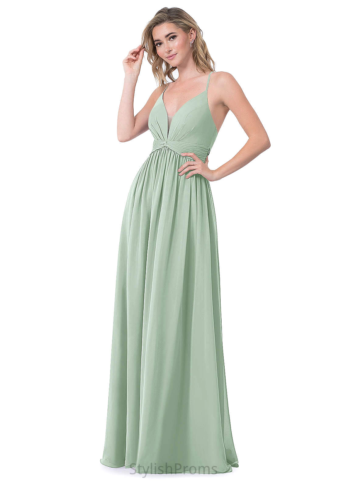 Ariella Trumpet/Mermaid Sleeveless Spandex Off The Shoulder Natural Waist Floor Length Bridesmaid Dresses