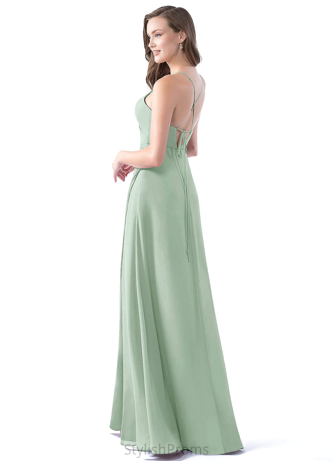 Patricia Sleeveless Floor Length Trumpet/Mermaid Natural Waist Bridesmaid Dresses