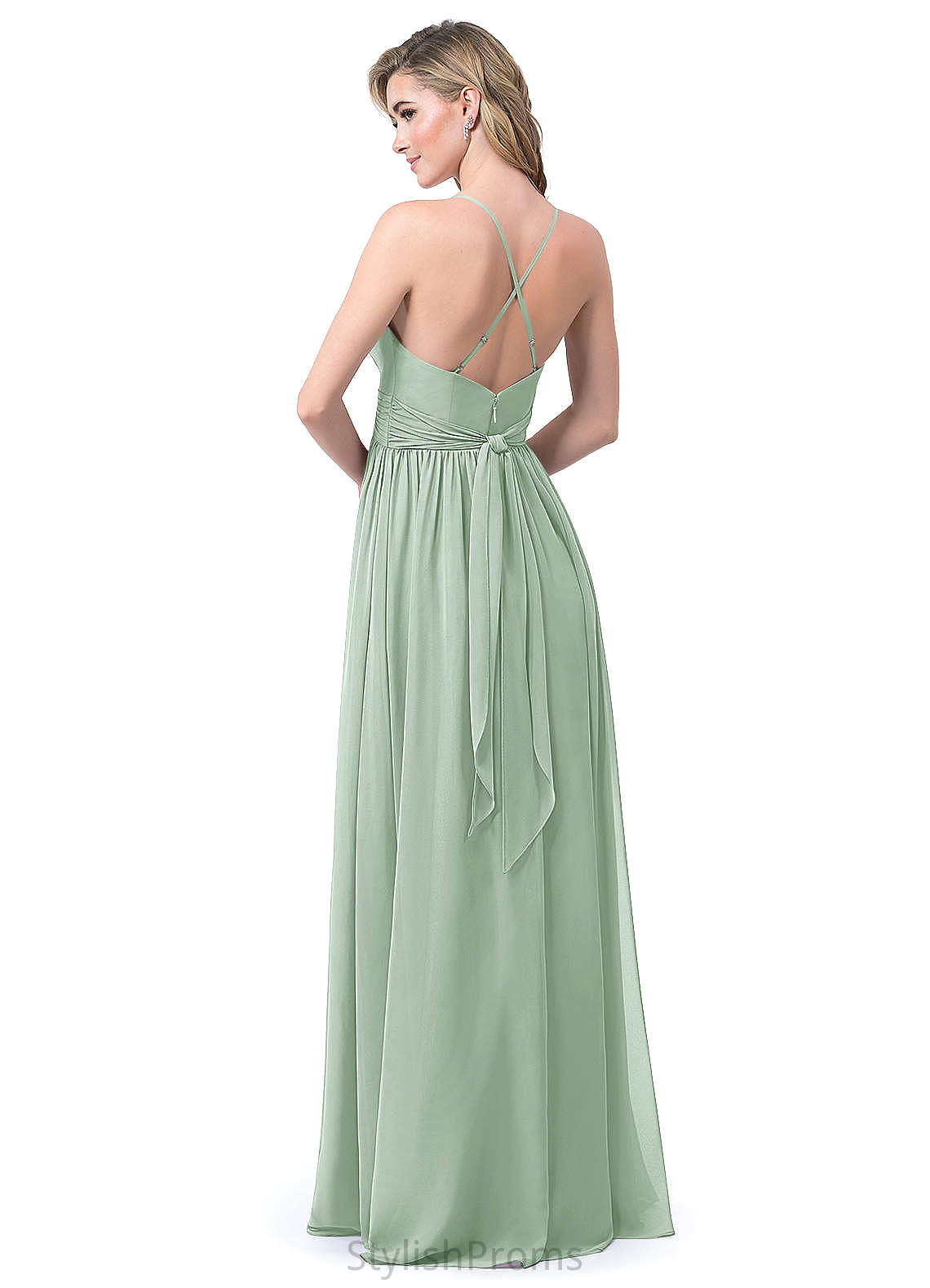 Ariella Trumpet/Mermaid Sleeveless Spandex Off The Shoulder Natural Waist Floor Length Bridesmaid Dresses