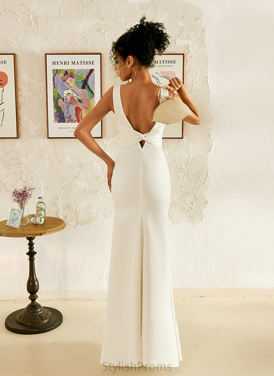 Wedding Dresses Neck Allisson Wedding Trumpet/Mermaid Dress Floor-Length Scoop