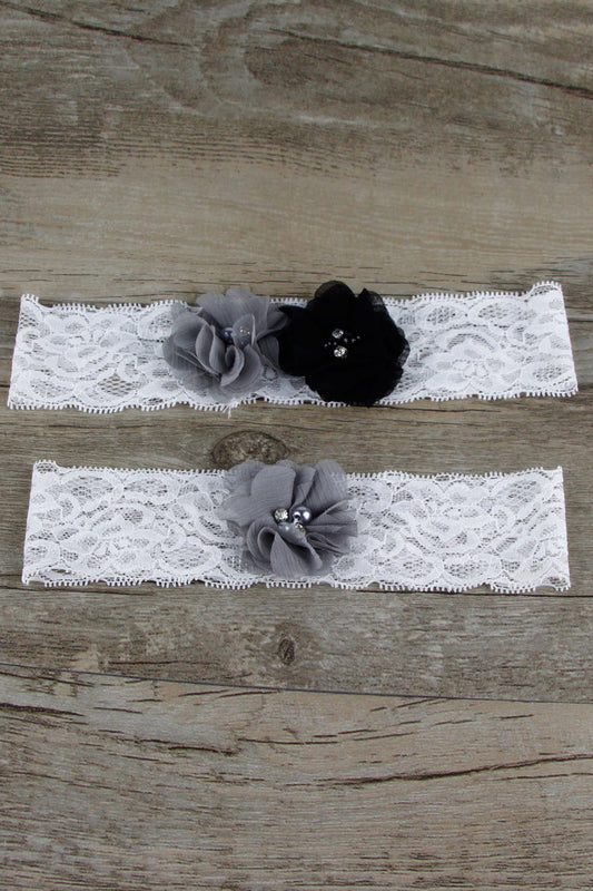 Unique Lace Wedding Garters